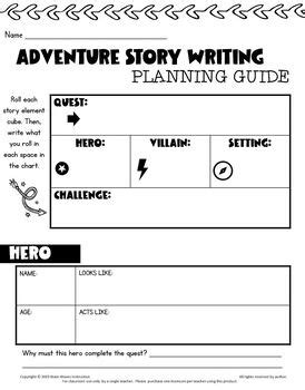 Adventure Story Writing Examples 的图像结果