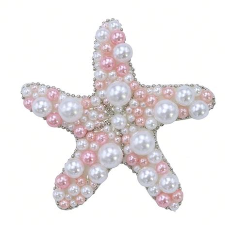 1set Bead Pearls Sea Shell Conch Patches For Hat Backpacks Applique Sew ...