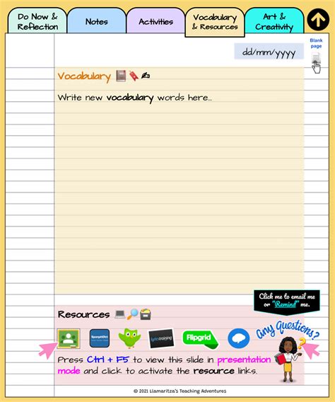 Image result for English Page Digital Notebook