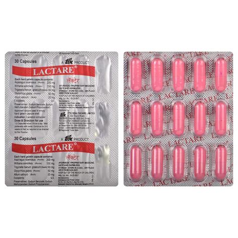 Lactare - Strip of 30 Capsules : Amazon.in: Fashion