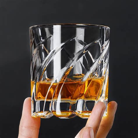 Inovique 300ML Rotatable Popo Whiskey Glasses