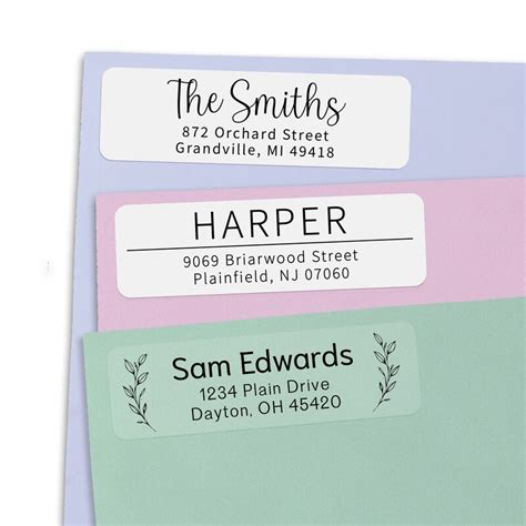 Image result for Personalised Printed Address Labels