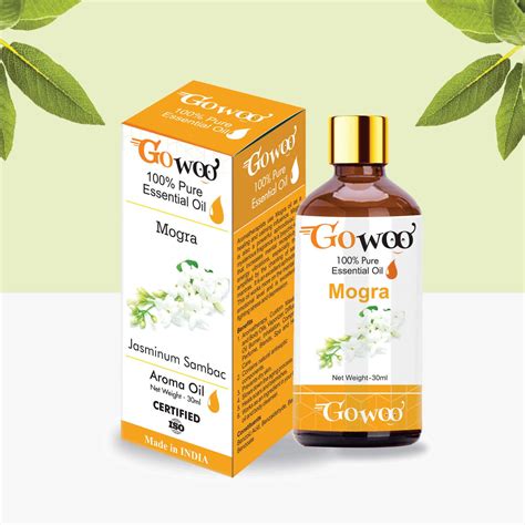 Buy GO WOO 100% PURE MOGRA OIL FOR HAIR SKIN AND AROMATHERAPY 30 ML ...