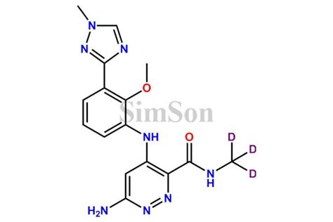 Deucravacitinib Impurity D3 | CAS No- 2417138-48-6 | Simson Pharma Limited