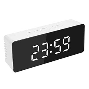 Buy Multi-Functional Mirror Alarm Clock Digital Led Screen Bedside ...