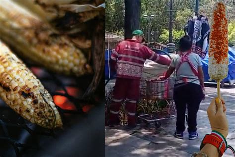 ¡Elotes hervidos con agua de riego! Cachan en VIDEO cómo vendedora en ...