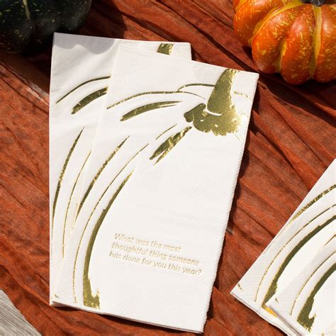 Convokins - Thanksgiving Dinner Napkins – CÔTIER BRAND