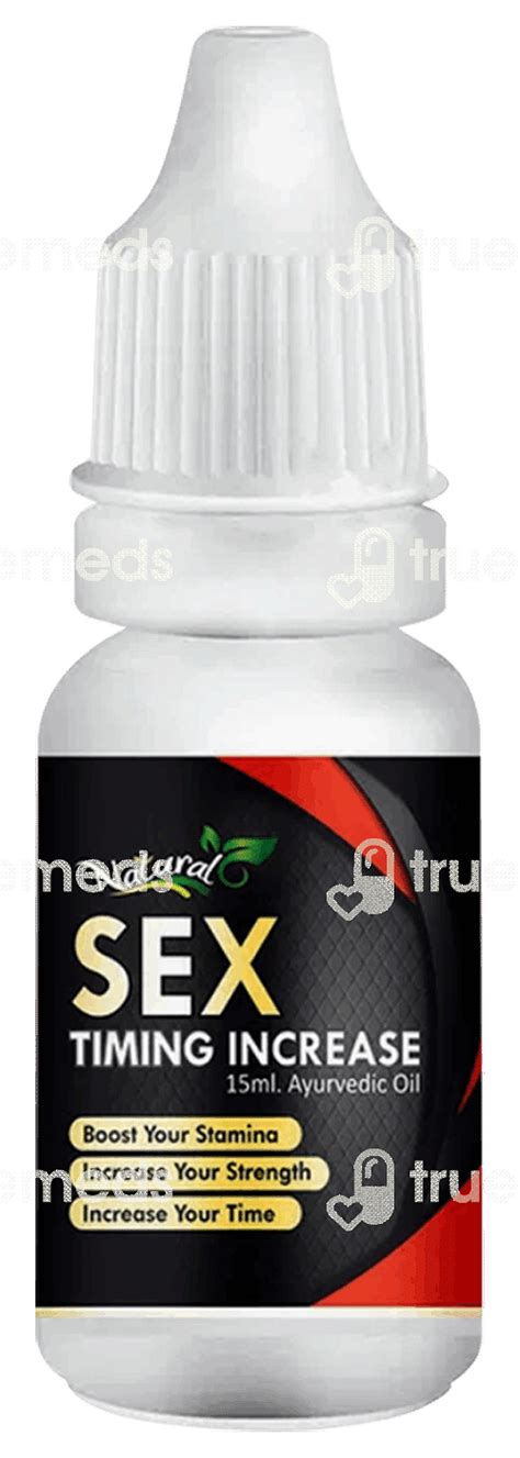 Natural Sex Timing Increase Ayurvedic Oil 15 Ml - Uses, Side Effects ...