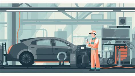 Engine Lab Testing Vector Image 的图像结果