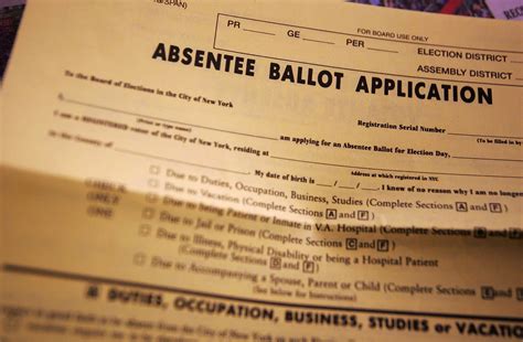 Absentee Ballot 的图像结果
