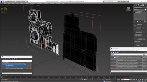 iPhone 14 Pro Rear Facing Camera Module 3D model | 3D Molier International