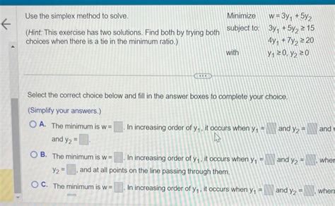 Image result for Simplex Method Exercise Solution