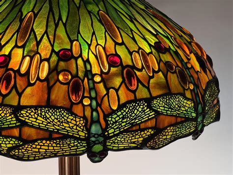 Lot - Tiffany Studios "Drophead Dragonfly" Floor Lamp