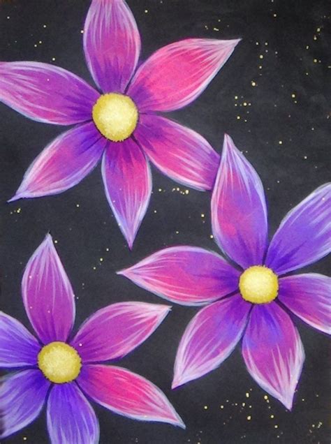 Simple Easy Flower Painting