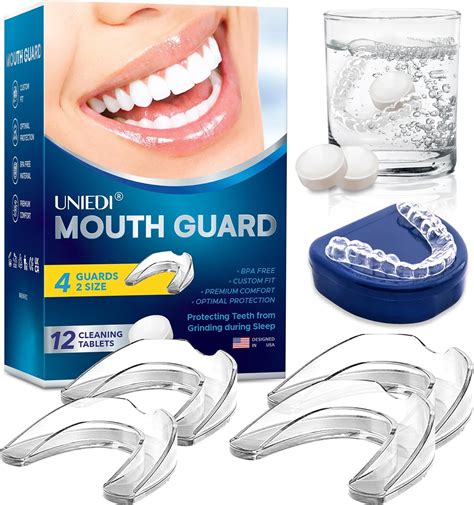 Night Guard for Grinding Teeth, Mouth Guard for Grinding Teeth, Mouth Guard, Night Guard with 12 ... - night guard for grinding