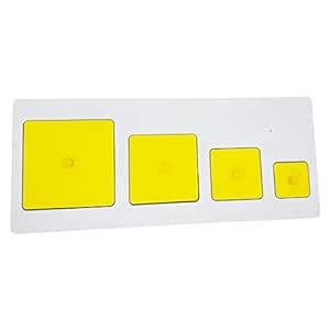 Tantrums Preschool Wooden Square Seriation Board Puzzle for Kids ...