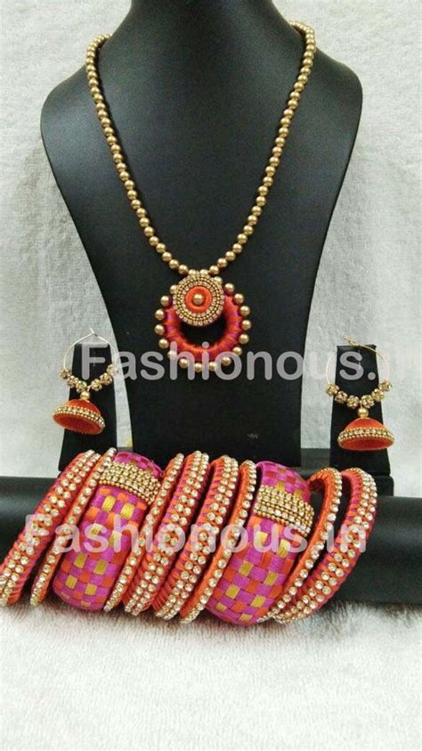 Silk Threads - Buy silk thread designer jewellery online india – Page 6 ...