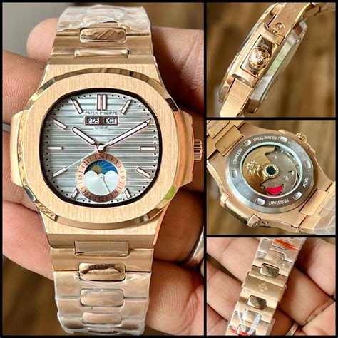 Rose Gold Grey Automatic Watch – Watch Theory
