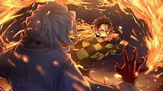 Tanjiro Fondo by Fondos De Pantalla Kimetsu No Yaiba Anime Arte Digital Tanjiro Fondo