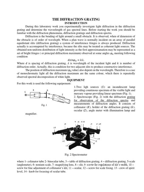 Image result for Worked Examples of Diffraction Grating