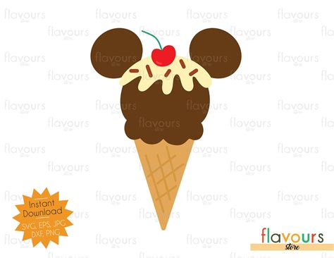 Free Mickey Ice Cream Clipart, Download Free Mickey Ice Cream Clipart ...