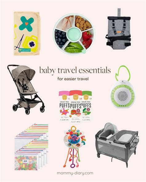 15 Baby Travel Essentials For An Easier Trip | Mommy Diary