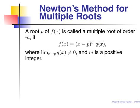Chapter-2-Part2 - numerical analysis - Newton’s Method for Multiple ...