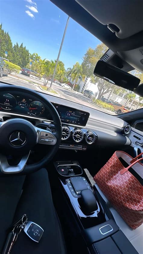 Luxury Mercedes Benz Car Interior