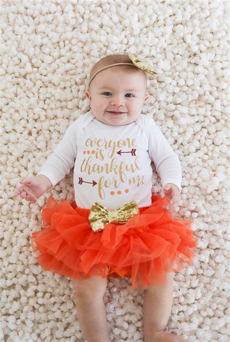 Baby Girl Thanksgiving Clothes at Lois Toussaint blog