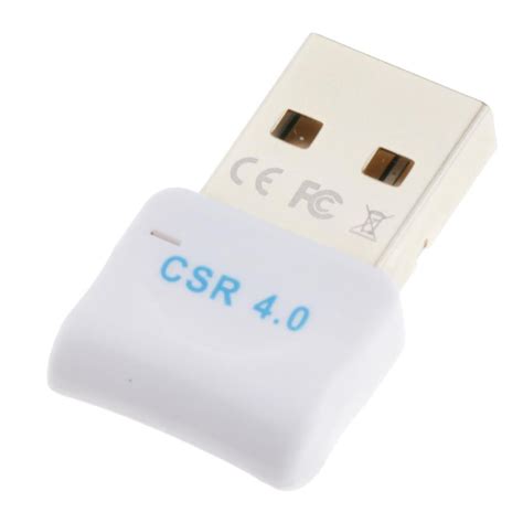 Bluetooth CSR 4.0 Dongle Adapter USB Bluetooth Receiver for Desktop La ...