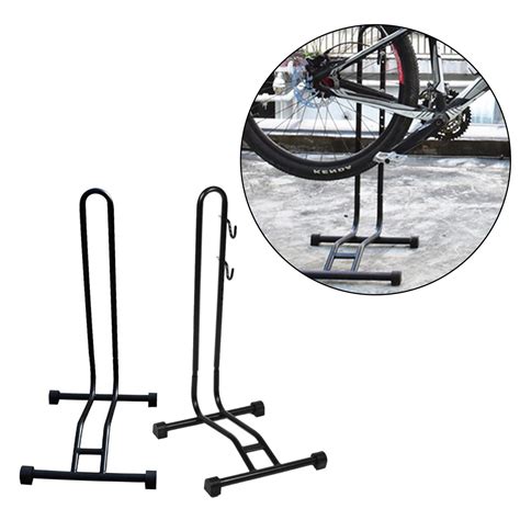 MTB Bike Bicycle Floor Parking Rack Garage Storage... – Grandado