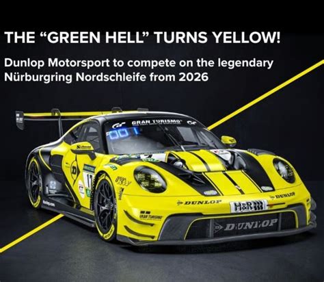 Dunlop Motorsport To Bring Iconic Dunlop Colours To Nürburgring ...