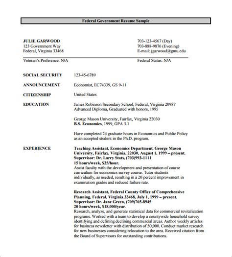 Image result for Federal Resume Guide