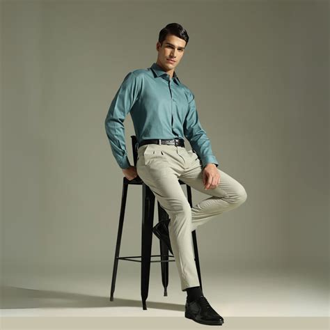 White Premium Party Wear Formal Satin Shirt For Men - Dennison ...