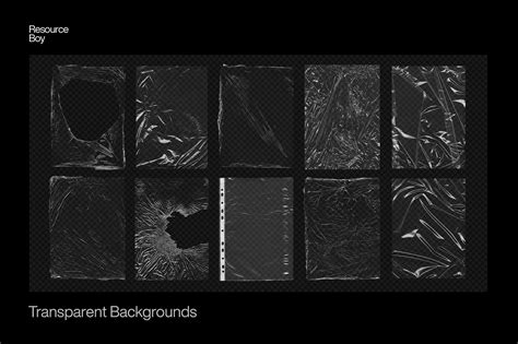 Transparent Plastic Texture