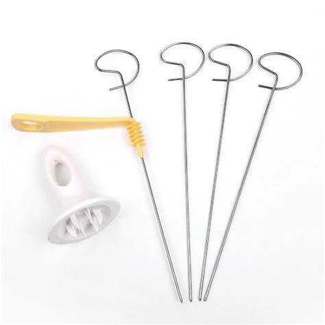 Potato Spiral Cutter- Stainless Steel Sticks- Potato Twister tool (Pac ...
