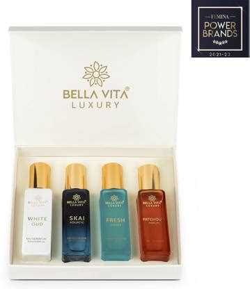 Buy Bella vita organic Luxury Unisex Perfume Gift Set For Men & Women ...