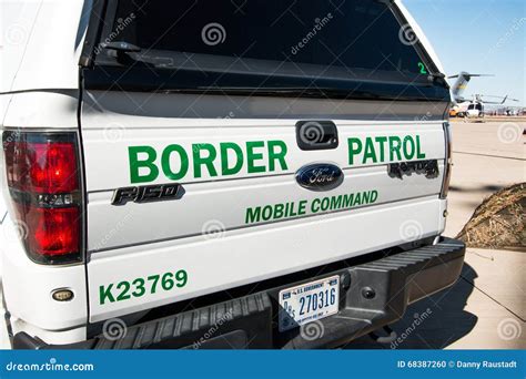 U.S. Border Patrol Vehicle editorial image. Image of department - 68387260