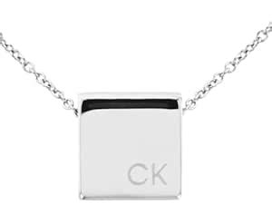 Calvin Klein Geometric Family Stainless Steel Women's Necklace ...