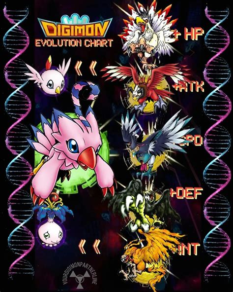 Digimon Evolution Chart Season 1