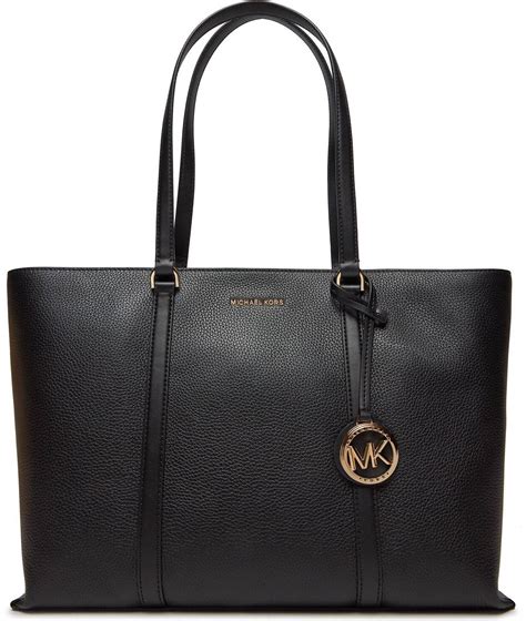 Michael Kors Temple Large Tote Bag - Black • Pris
