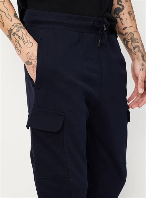 Buy Men Solid Cargo Joggers Online at just Rs. 1299.0 - 1000013188673 ...