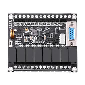 PLC Controller Kit DC 24V FX1N 20MR 9600 Baud Rate 32 Bit MCU ...