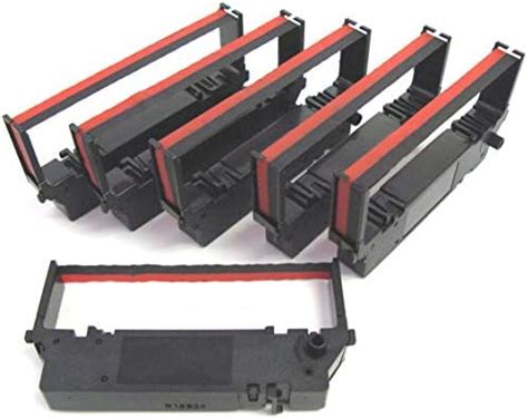 12 Pack Black/RED Printer Ribbon Compatible fits Star SP700, RC700BR ...