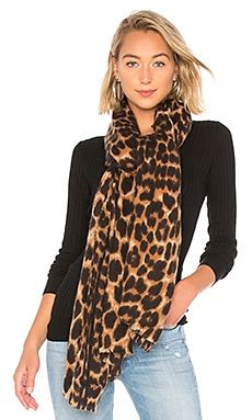 Hat Attack Leopard Scarf in Leopard | REVOLVE