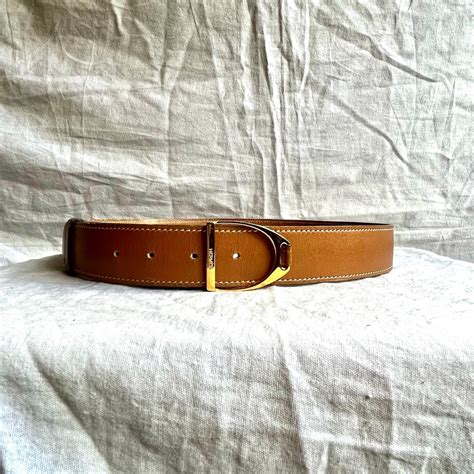 HERMES "Light Brown" Leather Belt | CARBOOTS