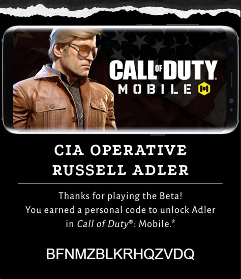 Image result for Cod Mobile Redemption Code Reward Adler