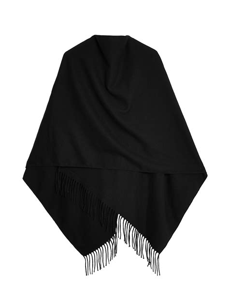 Buy Woven Tassel Poncho at Marks & Spencer