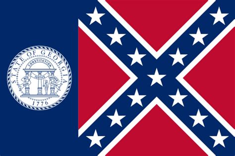 Free picture: floag, state, Georgia