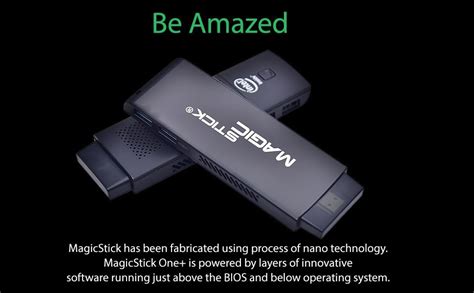 magicstick One+ Stick PC, 8GB RAM, 128GB SSD, Windows 11 Pro,The Best ...